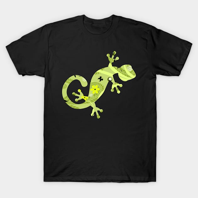 Cute Lizard Reptile Iguana Gecko T-Shirt by BuddyandPrecious